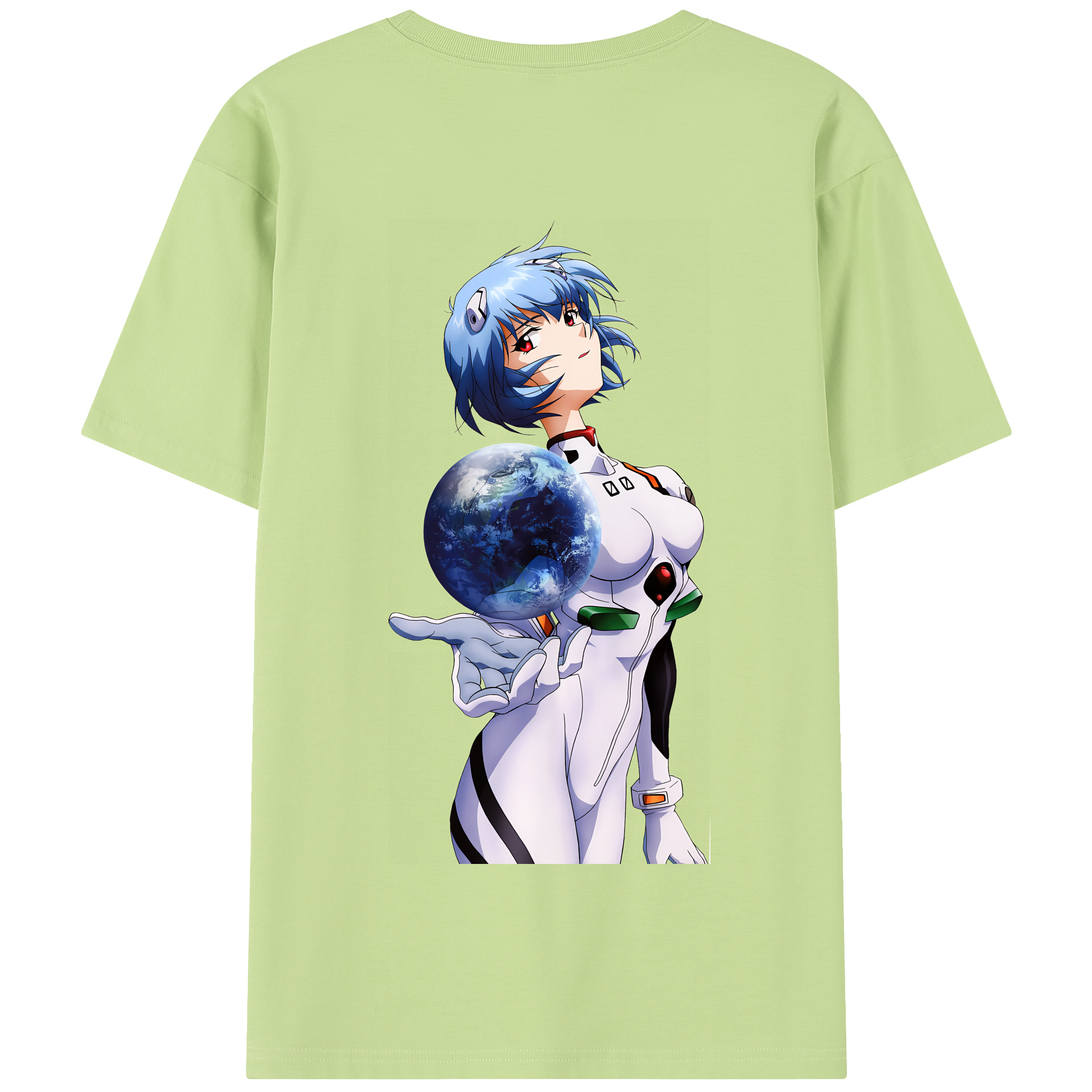 （画像用） EVA 新世紀エヴァンゲリオン 綿100％半袖Tシャツ（背面プリント）
